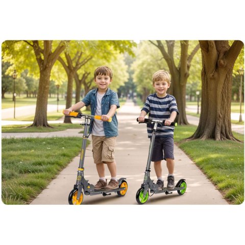 Hulajnoga Kodi szaro-zielona Ricokids Hulajnoga Kodi szaro-zielona Ricokids