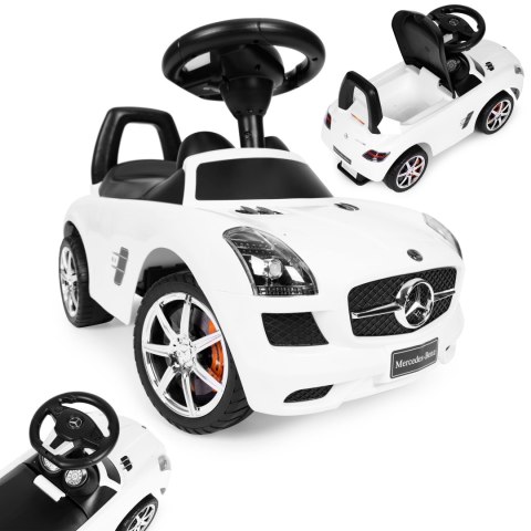 Jeździk, pchacz dla dzieci Mercedes SLS AMG biały Jeździk, pchacz dla dzieci Mercedes SLS AMG biały