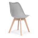 Krzesło zestaw krzeseł do salonu jadalni z poduszką ModernHome