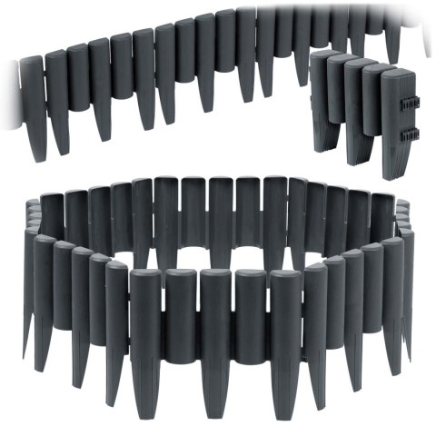 Obrzeże ogrodowe Plonos 220 cm PL-961 szare Obrzeże ogrodowe Plonos 220 cm PL-961 szare