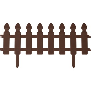 Obrzeże ogrodowe Plonos 240 cm PL-963 brązowe