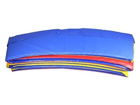Osłona sprężyn do trampoliny 10 ft miekka mata zabezpieczająca 305-312 cm kolorowa Osłona sprężyn do trampoliny 10 ft miekka mata zabezpieczająca 305-312 cm kolorowa