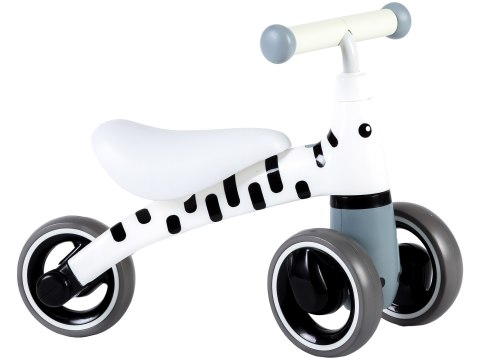 Rowerek biegowy dla dzieci bezpieczna konstrukcja koła EVA "Zebra" ECOTOYS Rowerek biegowy dla dzieci bezpieczna konstrukcja koła EVA "Zebra" ECOTOYS