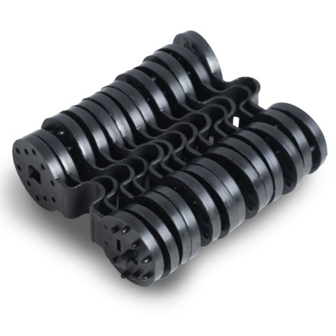 Siatka cieniująca 1,5x50m 110g/m2 + 50 zacisków szara Siatka cieniująca 1,5x50m 110g/m2 + 50 zacisków szara