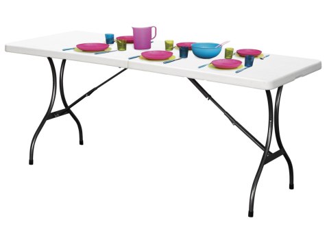 Stół cateringowy bankietowy ogrodowy składany 240x70 cm ModernHome Stół cateringowy bankietowy ogrodowy składany 240x70 cm ModernHome