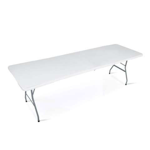 Stół cateringowy ogrodowy składany 244 cm Plonos biały Stół cateringowy ogrodowy składany 244 cm Plonos biały