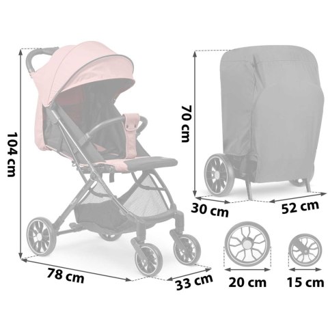 Wózek dziecięcy spacerówka Paseo Nukido Wózek dziecięcy spacerówka Paseo Nukido