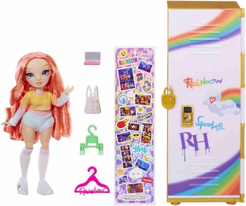 121015-EUC Rainbow High Locker and Doll Playset