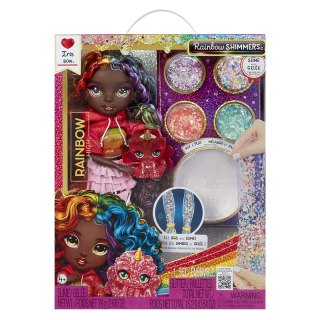 122432-EU Rainbow High Rainbow Shimmers with Slime Fashion Doll Iris (rainbow)