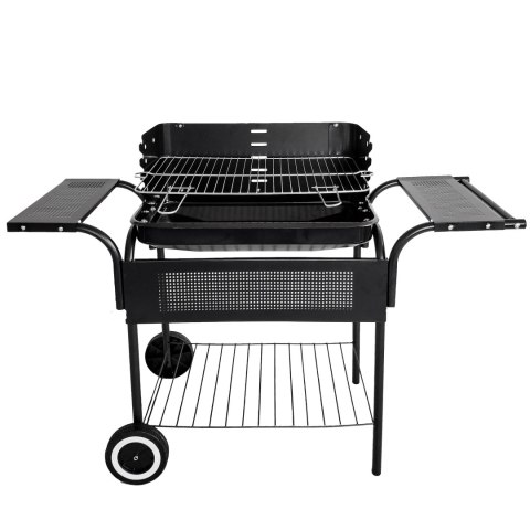 Grill ogrodowy metalowe półki regulacja rusztu koła MultiGarden Grill ogrodowy metalowe półki regulacja rusztu koła MultiGarden