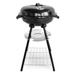 Grill ogrodowy z pokrywą otwór wentylacyjny popielnik półka MultiGarden