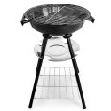 Grill ogrodowy z pokrywą otwór wentylacyjny popielnik półka MultiGarden