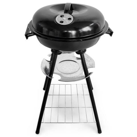 Grill ogrodowy z pokrywą otwór wentylacyjny popielnik półka MultiGarden Grill ogrodowy z pokrywą otwór wentylacyjny popielnik półka MultiGarden