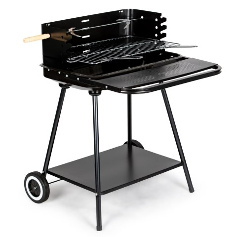 Grill ogrodowy z rożnem i regulacją rusztu + dwie duże półki MultiGarden Grill ogrodowy z rożnem i regulacją rusztu + dwie duże półki MultiGarden