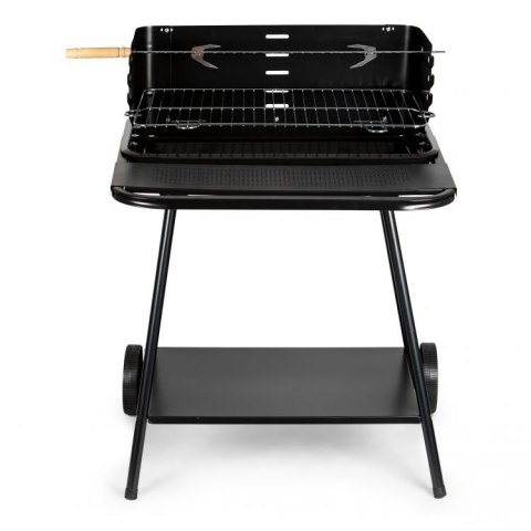 Grill ogrodowy z rożnem i regulacją rusztu + dwie duże półki MultiGarden Grill ogrodowy z rożnem i regulacją rusztu + dwie duże półki MultiGarden