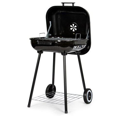 Grill węglowy ogrodowy z pokrywą na zawiasach + kółka MultiGarden Grill węglowy ogrodowy z pokrywą na zawiasach + kółka MultiGarden