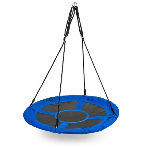 Huśtawka ogrodowa bocianie gniazdo 100cm ECOTOYS niebieska Huśtawka ogrodowa bocianie gniazdo 100cm ECOTOYS niebieska