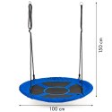 Huśtawka ogrodowa bocianie gniazdo 100cm ECOTOYS niebieska