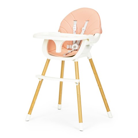 Krzesełko fotelik do karmienia 2w1 różowe ECOTOYS Krzesełko fotelik do karmienia 2w1 różowe ECOTOYS