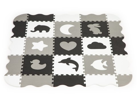 Mata piankowa z płotkiem puzzle suchy basen 25el ECOTOYS Mata piankowa z płotkiem puzzle suchy basen 25el ECOTOYS
