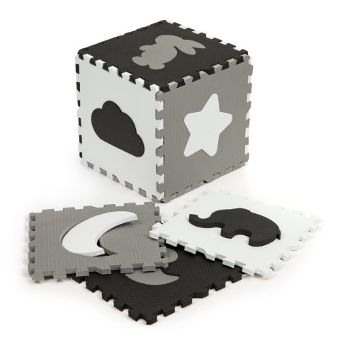 Mata piankowa z płotkiem puzzle suchy basen 25el ECOTOYS Mata piankowa z płotkiem puzzle suchy basen 25el ECOTOYS