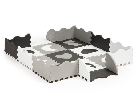 Mata piankowa z płotkiem puzzle suchy basen 25el ECOTOYS Mata piankowa z płotkiem puzzle suchy basen 25el ECOTOYS