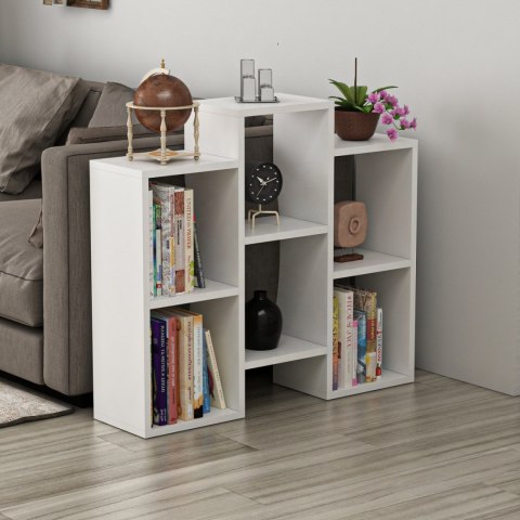 Nowoczesny stojący regał do salonu i sypialni ModernHome Nowoczesny stojący regał do salonu i sypialni ModernHome