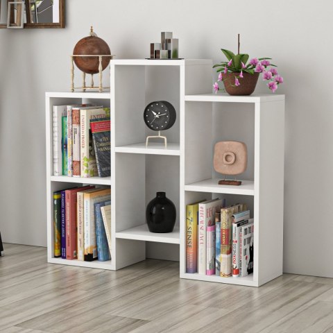 Nowoczesny stojący regał do salonu i sypialni ModernHome Nowoczesny stojący regał do salonu i sypialni ModernHome