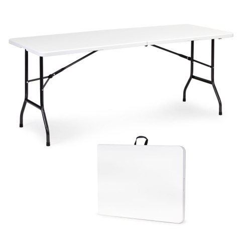 Stół cateringowy 180 cm składany w walizkę biały ModernHome Stół cateringowy 180 cm składany w walizkę biały ModernHome