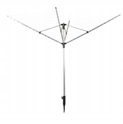 Suszarka ogrodowa na pranie 60 m powierzchni suszenia świder do montażu + pokrowiec gratis ModernHome Suszarka ogrodowa na pranie 60 m powierzchni suszenia świder do montażu + pokrowiec gratis ModernHome