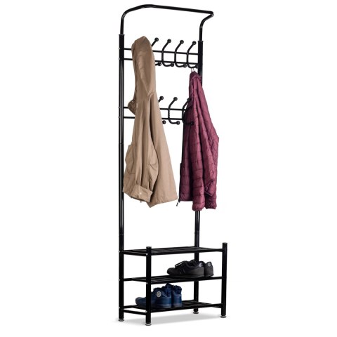 Wieszak na ubrania + szafka regał półka na buty ModernHome Wieszak na ubrania + szafka regał półka na buty ModernHome