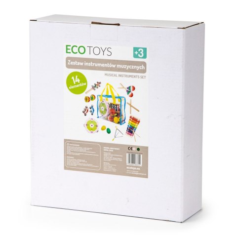 Zestaw muzyczny 14 instrumentów + torba ECOTOYS Zestaw muzyczny 14 instrumentów + torba ECOTOYS