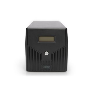 Digitus | Line-Interactive UPS | Line-Interactive UPS DN-170075, 1500VA, 900W, 2x akumulator 12V/9Ah, 4x gniazdo CEE 7/7, 2x RJ4