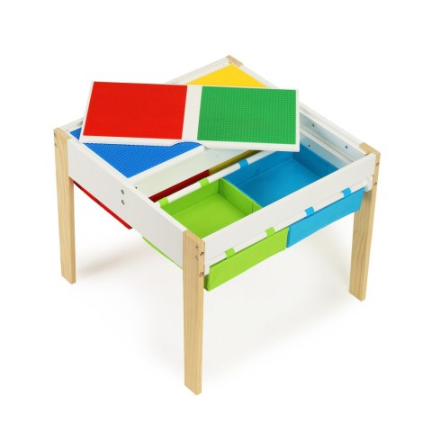Drewniane meble dla dzieci zestaw stół + 2 krzesła ECOTOYS Drewniane meble dla dzieci zestaw stół + 2 krzesła ECOTOYS