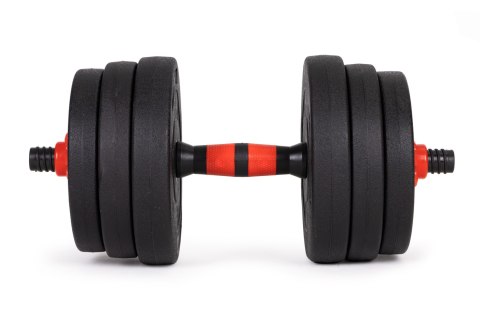 Hantle regulowane 2 x 10kg sztanga zestaw 20kg gryf Hantle regulowane 2 x 10kg sztanga zestaw 20kg gryf