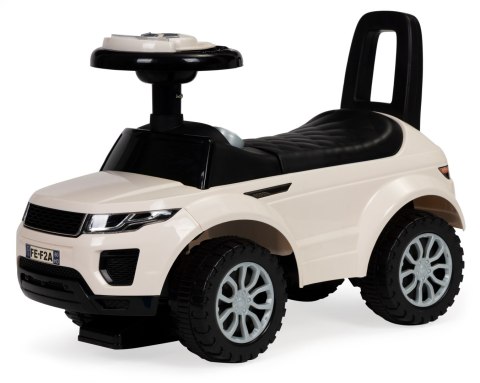 Jeździk dla dzieci autko odpychacz auto dźwięki biały Jeździk dla dzieci autko odpychacz auto dźwięki biały