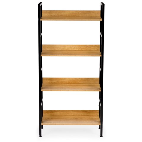 Regał drewniany industrialny szafka półki na książki loft ModernHome Regał drewniany industrialny szafka półki na książki loft ModernHome