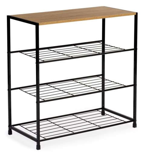 Szafka na buty stojak regał półka loft 3 poziomy ModernHome Szafka na buty stojak regał półka loft 3 poziomy ModernHome