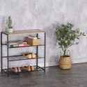 Szafka na buty stojak regał półka loft 3 poziomy ModernHome