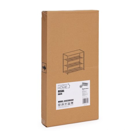 Szafka na buty stojak regał półka loft 3 poziomy ModernHome Szafka na buty stojak regał półka loft 3 poziomy ModernHome