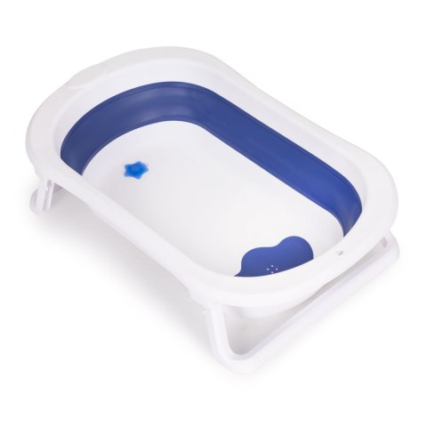 Wanienka dla dzieci wanna niebieska składana z odpływem ECOTOYS Wanienka dla dzieci wanna niebieska składana z odpływem ECOTOYS