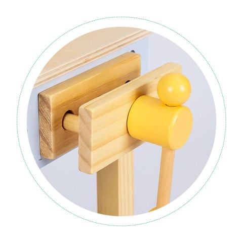 Zabawkowy drewniany warsztat z narzędziami - 47 el. ECOTOYS Zabawkowy drewniany warsztat z narzędziami - 47 el. ECOTOYS