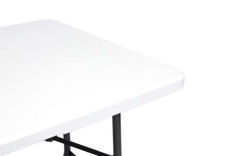 Zestaw cateringowy stół bankietowy 180cm 2 ławki biały ModernHome Zestaw cateringowy stół bankietowy 180cm 2 ławki biały ModernHome