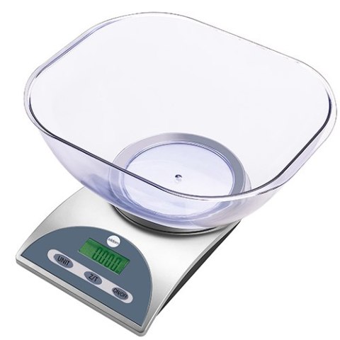 Elektroniczna waga kuchenna z misą WK340 ELDOM Elektroniczna waga kuchenna z misą WK340 ELDOM