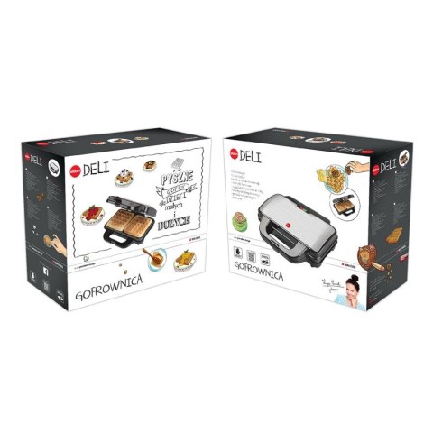 Gofrownica WA100S DELI ELDOM 1000W Gofrownica WA100S DELI ELDOM 1000W