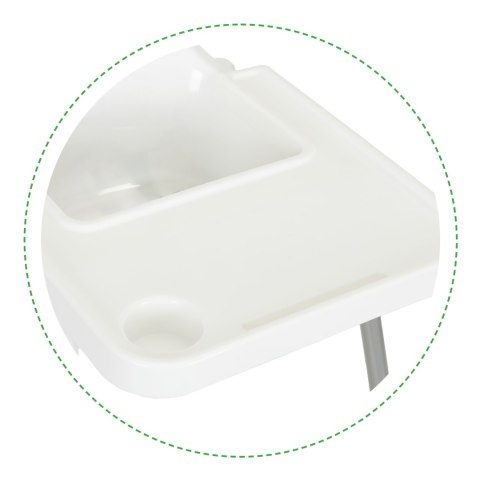 Krzesełko fotelik do karmienia 2w1 ECOTOYS biały Krzesełko fotelik do karmienia 2w1 ECOTOYS biały