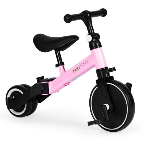 Rower trójkołowy biegowy 2w1 rączka do prowadzenia ECOTOYS Rower trójkołowy biegowy 2w1 rączka do prowadzenia ECOTOYS