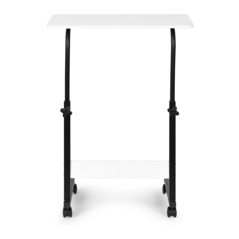 Stolik pod laptopa z kółkami biurko dostawiane do fotela kanapy biały ModernHome Stolik pod laptopa z kółkami biurko dostawiane do fotela kanapy biały ModernHome