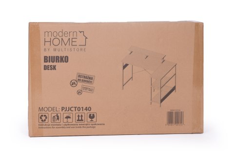 Biurko narożne komputerowe stół 3 półki czarny ModernHome Biurko narożne komputerowe stół 3 półki czarny ModernHome