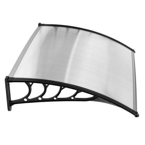 Daszek nad drzwi 120x100 cm zadaszenie osłona poliwęglan ModernHome Daszek nad drzwi 120x100 cm zadaszenie osłona poliwęglan ModernHome